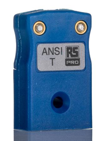 262-3140 RS PRO Miniature Thermocouple Connector for Use with Thermocouple, 4mm Probe, ANSI, RoHS Compliant Standard
