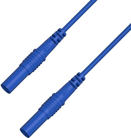347-203 RS PRO Test Leads, 2.5A, 50V, Blue, 25cm Lead Length