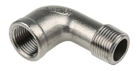 499-3316 RS Pro Stainless Steel Circular 90° Elbow 3/8in R(T) Female x 3/8in R(T) Male