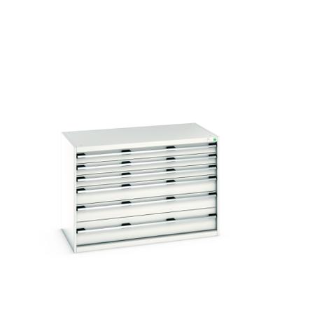 40030085-16V Bott 6 Cabinet, Steel, 900mm x 750mm x 1300mm, Light Grey
