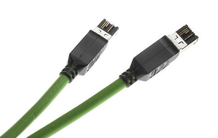 09457711127 HARTING, 5m Cat5, Green RJ45 to Male RJ45 Male, U/FTP Shielded, Terminated PVC Sheath