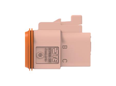 DT06-3S-TE09 TE Connectivity, DT06-3S Automotive Connector Socket Brown Cable 3 Way, Cable Termination