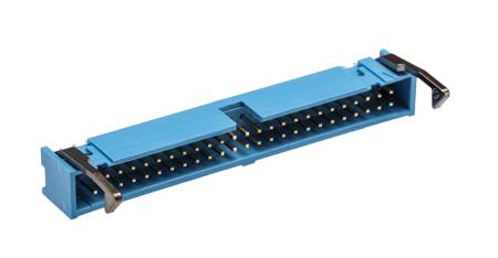 3-1761606-5 TE Connectivity AMP-LATCH, 2.54mm Pitch, 50 Way, 2 Row, Straight PCB Header, Through Hole
