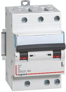 4-078-34 DX Range DX³ MCB Mini Circuit Breaker 3P, 50 A, 10 kA, Curve C