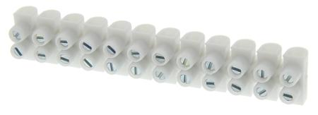 0 342 21 Legrand Terminal Strip, 24A, 2.5 mm² Wire, Screw Termination