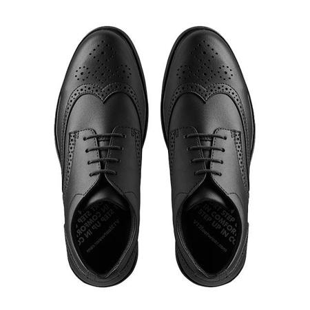 V2160 V12 Footwear Negotiator IGS Men's Black Fibreglass Toe Capped Safety Shoes, UK 6, EU 39