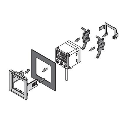 ZS-35-C SMC Bracket, ZS Series, For Use With Pressure Switch