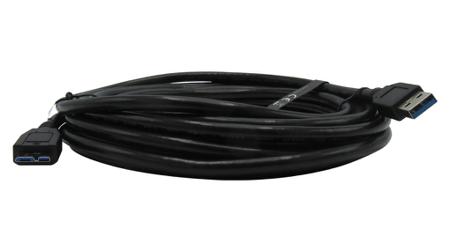 RND-765-00082 RND USB 3.0, Male USB A to Male USB B, 5m