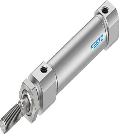DSNU-S-12-150-P-A Festo Pneumatic Piston Rod Cylinder - DSNU-S-12, 12mm Bore, 150mm Stroke, DSNU Series, Double Acting