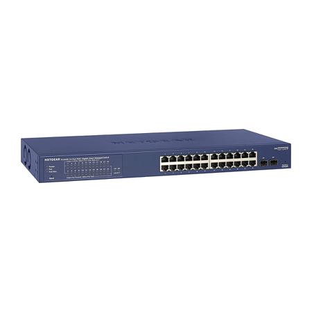 GS724TP-300EUS Netgear GS724TP, Smart 24 Port Smart Switch With PoE