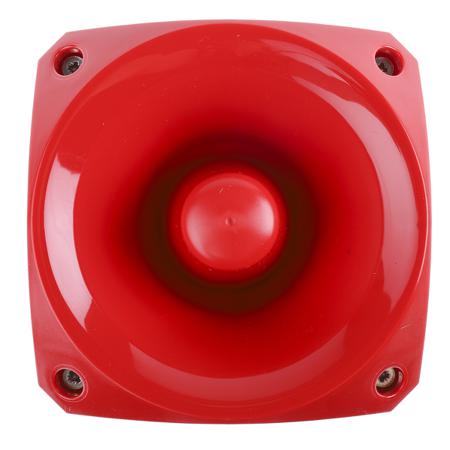 PNS-0001 Nexus 105 Red 64 Tone Electronic Sounder, 10 → 60 V dc, 105dB at 1 Metre