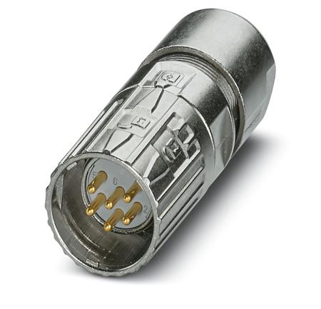 1629188 Phoenix Contact Circular Connector, 6 Contacts, Cable, M23 Connector, Plug, Male, IP66, IP68, M23 PRO Series