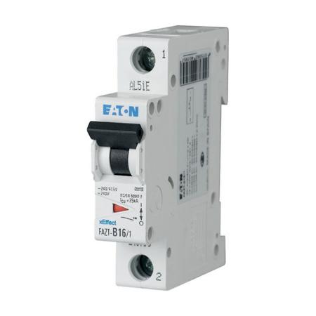 240794-FAZT-B15-1 Eaton xEffect FAZ MCB, 1P, 15A Curve B, 240V AC, 60V DC, 7.5 kA Breaking Capacity