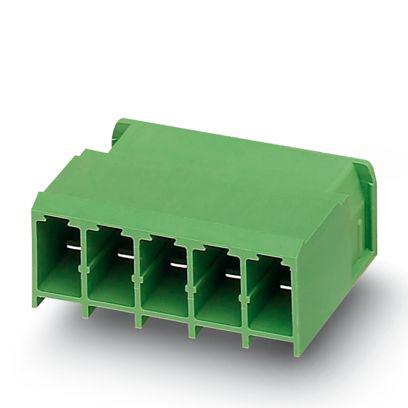 1916009 Phoenix Contact PC Series Straight Solder PCB Header, 3 Contact(s), 7.62 mm Pitch, 1 Row, Shrouded