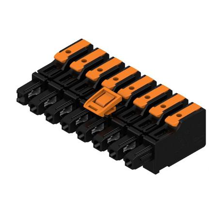 8000078359 Weidmüller, 7.5mm Pitch, OMNIMATE 4.0, 8 Way, , Pluggable Terminal Block, Hybrid Header, PCB Mount, Snap In