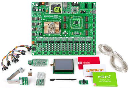 MIKROE-2017 MikroElektronika mikroLAB for Tiva MCU Development Kit