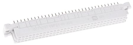 09032642824222 HARTING DIN 41612 64 Way 2.54mm Pitch, Straight Rectangular Connector, Socket