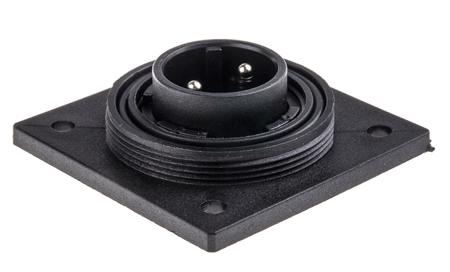 PX0764/P Bulgin Circular Connector, 2 Contacts, Flange, Standard Connector, Plug, Male, IP68, Standard Buccaneer Series