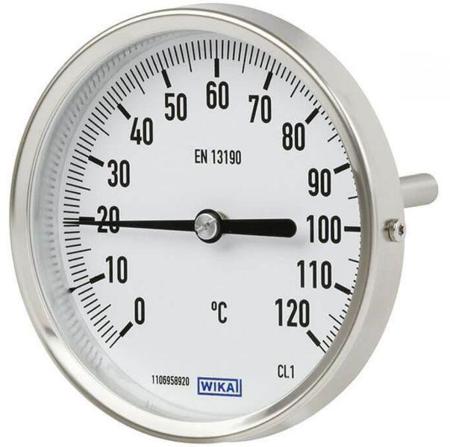 48773355 WIKA Dial Thermometer 0 → 500 °C,