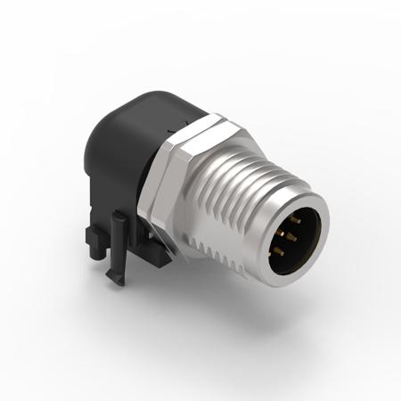 643270100308 Industrial Circular Connectors, 8 Contacts, Panel Mount, M12 Connector, Plug, Male, IP68, WR-CIRC Series