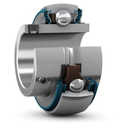YAR-207-2LPW-SS Bearing Unit Insert 35mm ID 72mm OD