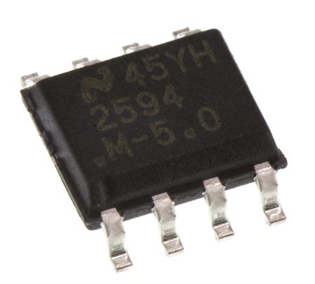 LM2594M-5.0/NOPB Texas Instruments,  Step-Down Switching Regulator, 1-Channel 500mA 8-Pin, SOIC