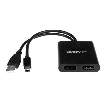 MSTMDP122DP StarTech.com 2 port Mini DisplayPort to HDMI Adapter, 62mm - 3840 x 2160