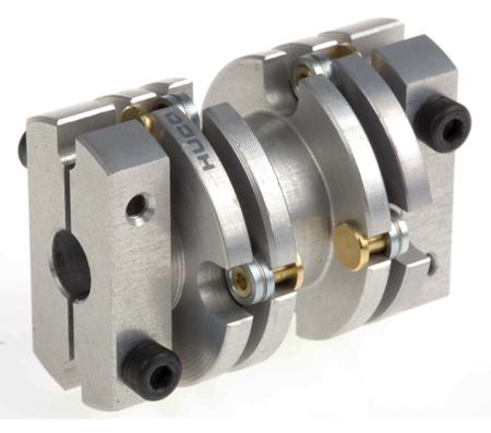 470.26.2222 Huco Specialist Coupling, 26mm Outside Diameter, 6mm Bore, 36.1mm Length Coupler