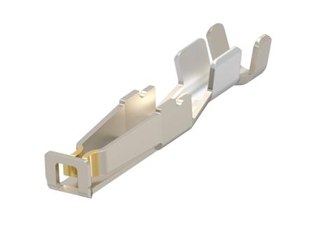 234063-E ERNI Male Crimp Contact, 0AWG Min, 20AWG Max