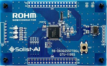 RB-D63Q2557TB64 ROHM ML63Q2557-NNNTBZWBY Evaluation Board for ML63Q2557 Predictive Failure Detection In Industrial Equipment
