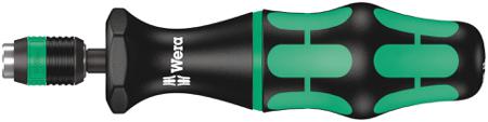 05074722001 Wera Pre-set Hex Torque Screwdriver, 11.0 - 29.0 lbs.-in, 1/4 in Drive, ±6 % Accuracy