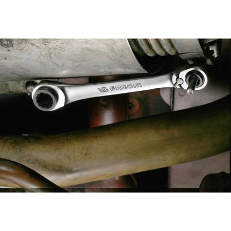 64C-J2PB Facom 2 Piece Piece Spanner Set