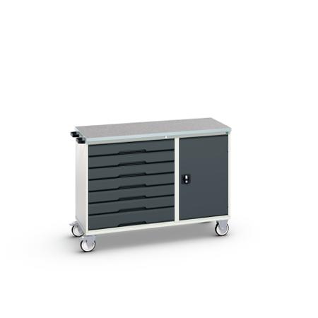 16927156-19 Bott Steel Trolley Trolley, 1300 x 600 x 980mm, 200kg Load