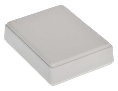 200-6692 RS PRO Light Grey Polycarbonate Enclosure, IP53, 64.5 x 49.5 x 17.7mm