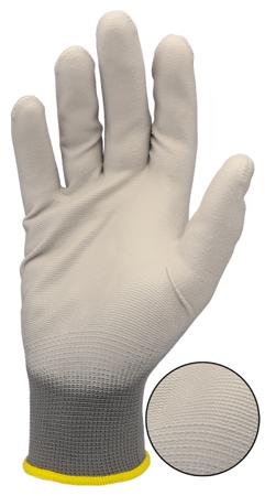 LN612-09 RS PRO Grey Polyamide Good Dexterity Work Gloves, Size 9, Large, Polyurethane Coating
