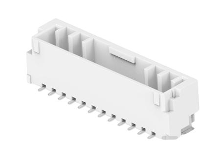 1-2360547-2 TE Connectivity GRACE INERTIA 1.25 Series Vertical Surface PCB Header, 12 Contact(s), 1.25 mm Pitch, 1 Row, Shrouded