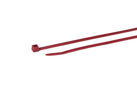 111-04804-T50R-PA66-RD HellermannTyton 111-04804 T50R-PA66-RD, Red Cable Tie Nylon, 200mm x 4.6 mm