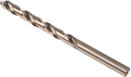 216-432 RS Pro HSCo 8mm Jobber Drill Bit, 117 mm Plain Shank