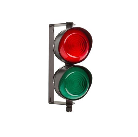 228-8638 RS PRO Signal Tower, 20 → 30 V, 2 Light Elements, Green, Red