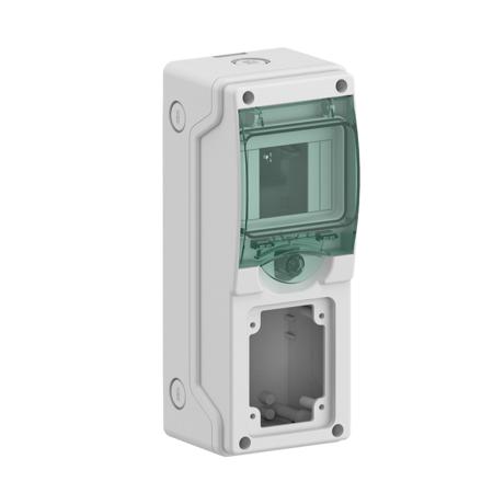 13150M Schneider Electric Polymer White Adaptable Enclosure Box, 248mm x 98mm x 99mm