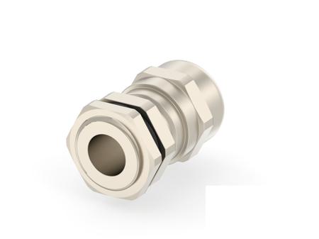 1SNG625060R0000 1SNG Series Brass Brass, CR, NBR, PA 6 Cable Gland, PG9 Thread, 4mm Min, 8mm Max, IP66, IP68