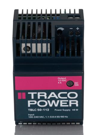 TBLC-50-112 TBLC DIN Rail Power Supply, 48W, 4A
