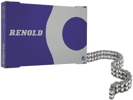06B2X25FT Renold 06B-2 Steel Roller Chain, Duplex Strands, 10m Long , 9.525mm Pitch