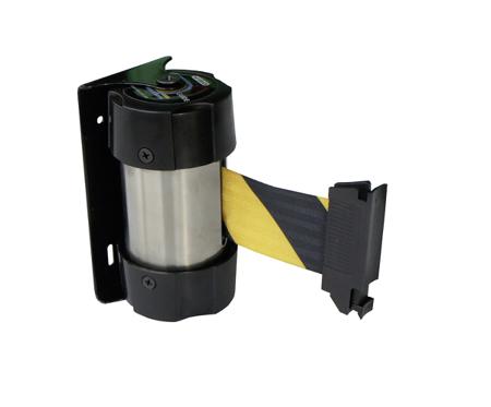 174-5987 2.10m Black, Yellow Barrier & Stanchion Tape Cassette for use with Access Areas