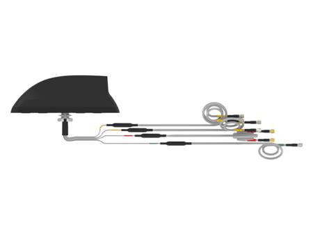 L001044-03 TE Connectivity  Whip Multiband Antenna with SMA, SMA RP Connector, 5G, GNSS, Wi-Fi