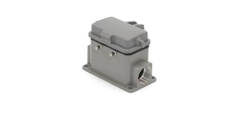 208-4813 RS PRO Side Entry Heavy Duty Power Connector Housing, Surface Mount