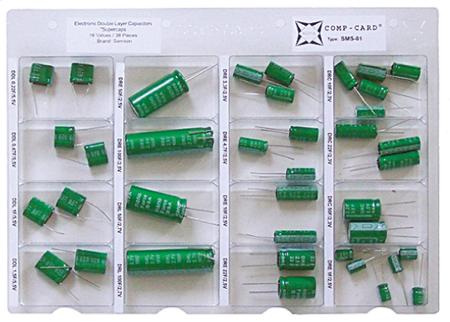 SMS-01 Nova, Through Hole Aluminium Capacitor Kit 38 pieces