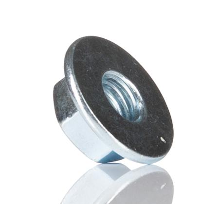 3842345081 Bosch Rexroth M8 Flange Nut, Connecting Component, Strut Profile 40 mm, 45 mm, 50 mm, 60 mm, Groove Size 10mm
