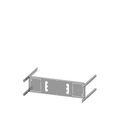 8PQ6000-8BA04 Siemens Grey 3 Gang Mounting Plate Sheet Steel Mounting Plate
