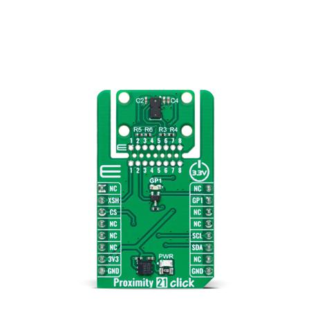 MIKROE-6286 MikroElektronika Proximity Sensor Development Module for VL53L4ED Industrial Automation, Smart Lighting, Robotics,